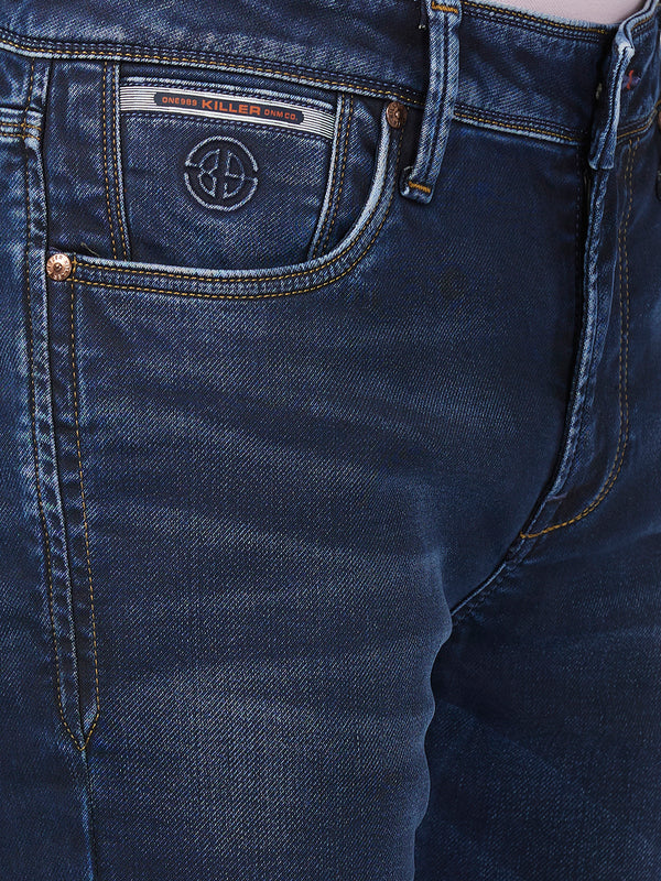 Killer Men Dark Blue Skinny Fit Jeans
