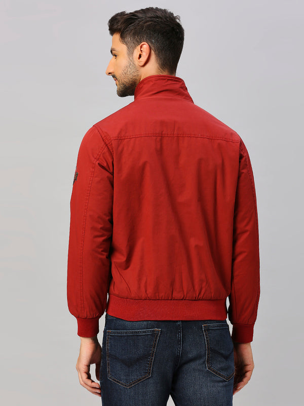 Killer Men Red Polo Neck Jackets