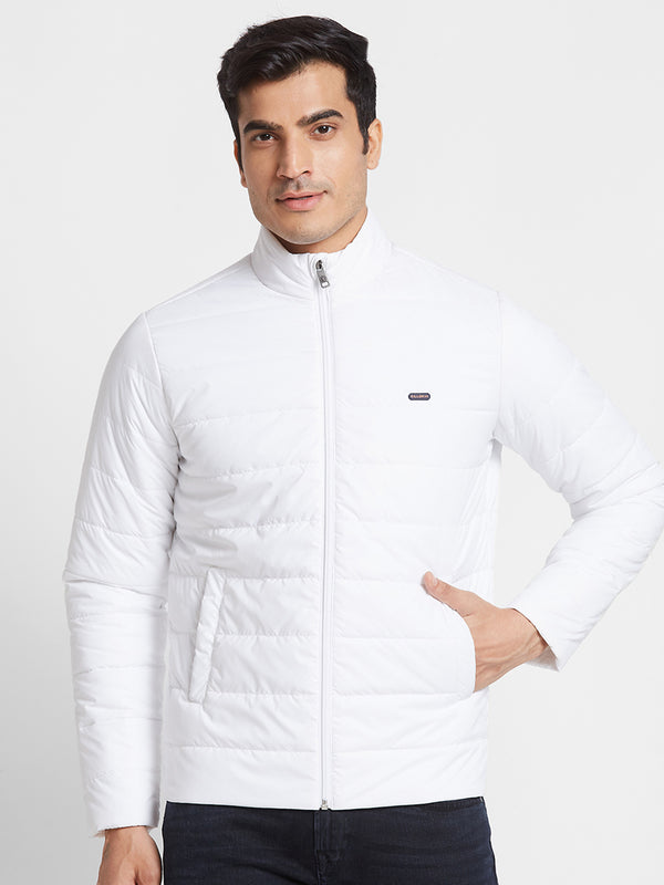 Killer Men White High Neck Jackets
