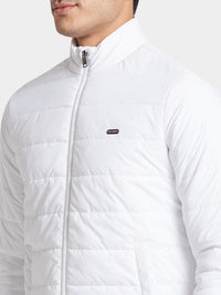 Killer Men White High Neck Jackets