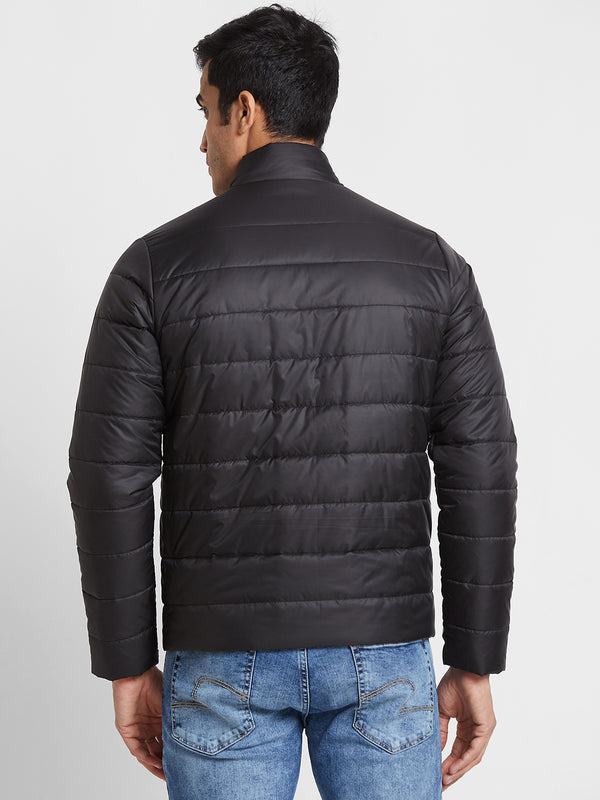 Killer Men Black High Neck Jackets