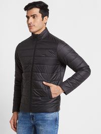 Killer Men Black High Neck Jackets