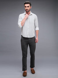 Killer Men Green Printed Slim Fit Shirts