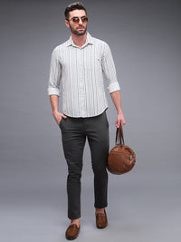 Killer Men Green Printed Slim Fit Shirts