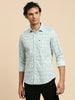 Killer Men Mint Printed Slim Fit Shirts
