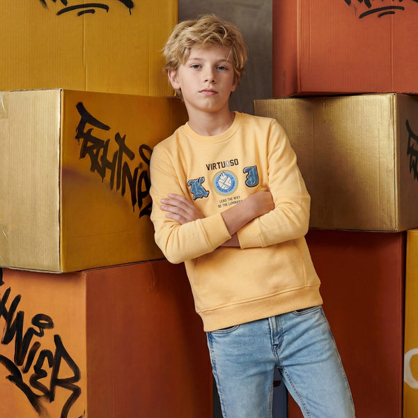 Kid's Yellow Sweat Shirts