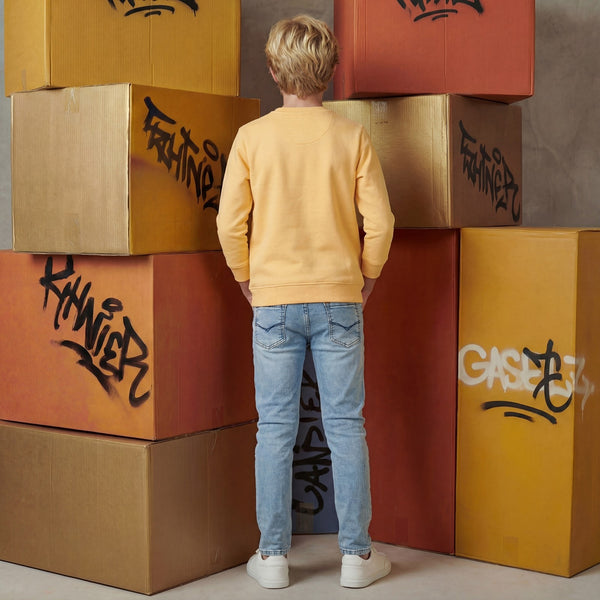 Kid's Yellow Sweat Shirts