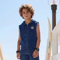 Kid's Dark Blue Jackets