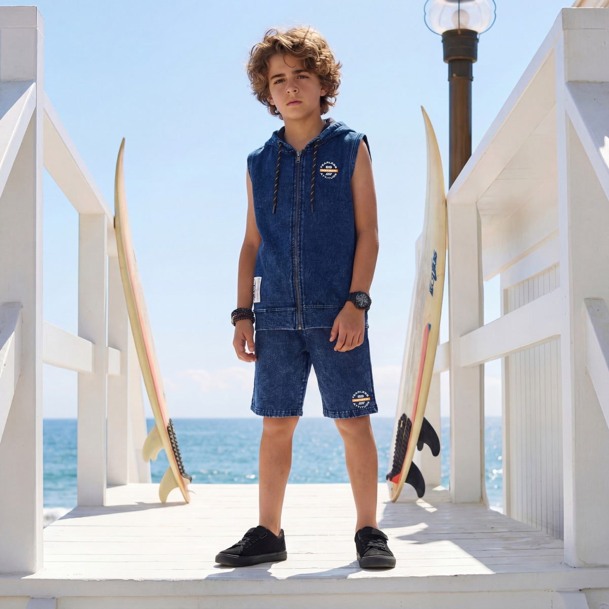 Kid's Dark Blue Jackets