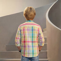 Kid's Multicolor Regular Fit Shirts