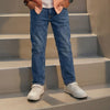 Kid's Blue Straight Fit Jeans