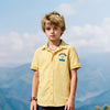 Kid's Yellow Regular Fit Shirts