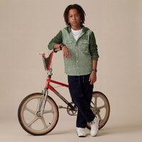 Kid's Olive Regular Fit Shirts