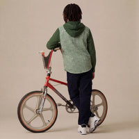 Kid's Olive Regular Fit Shirts