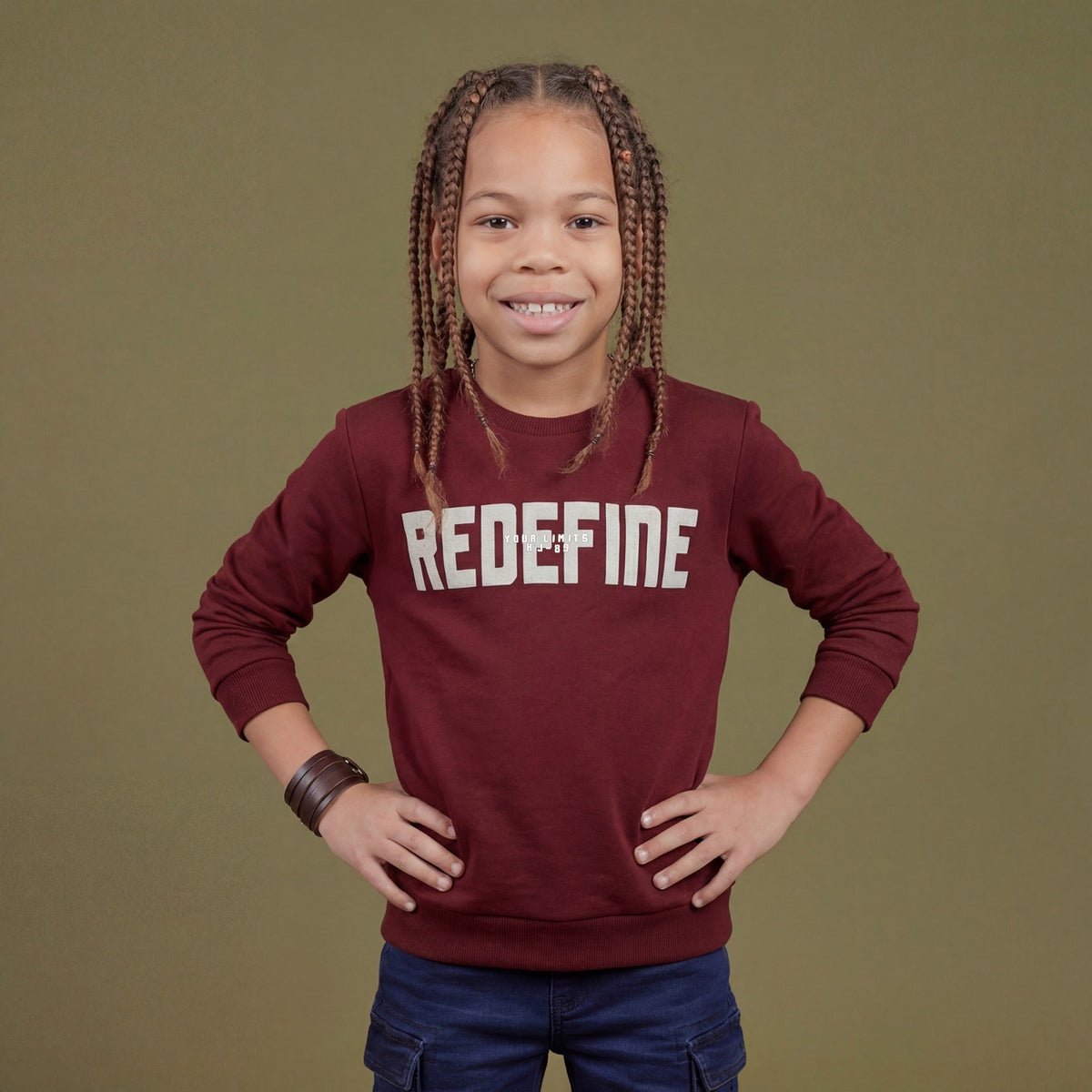 Kid's Wine Sweat Shirts
