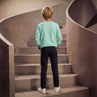 Junior Killer Mint Green Full Sleeve Printed T-Shirts