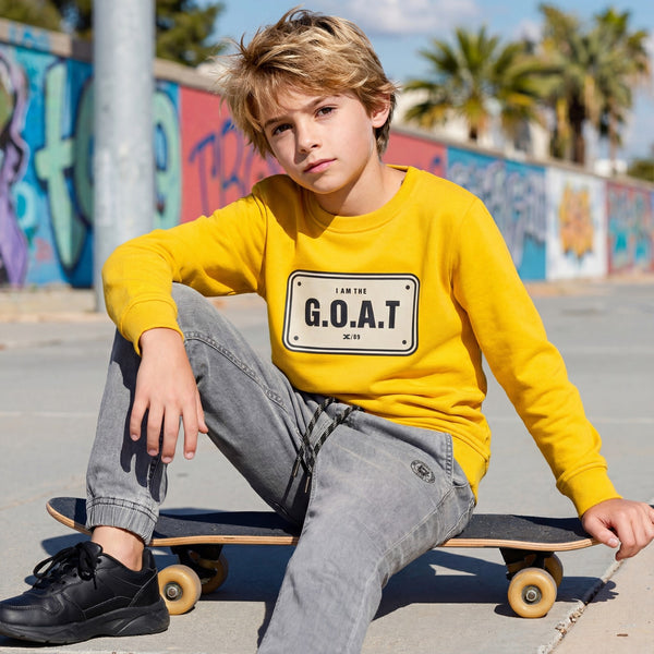 Kid's Grey Joggers