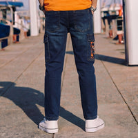 Kid's Dark Blue Joggers