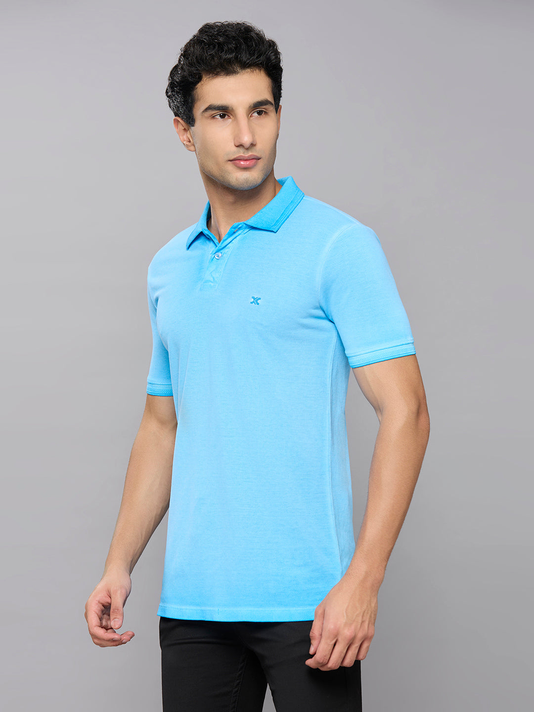 Men's Turq Printed Slim Fit T-Shirts