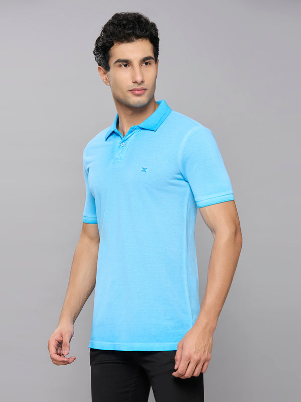 Men's Turq Printed Slim Fit T-Shirts