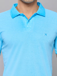 Men's Turq Printed Slim Fit T-Shirts