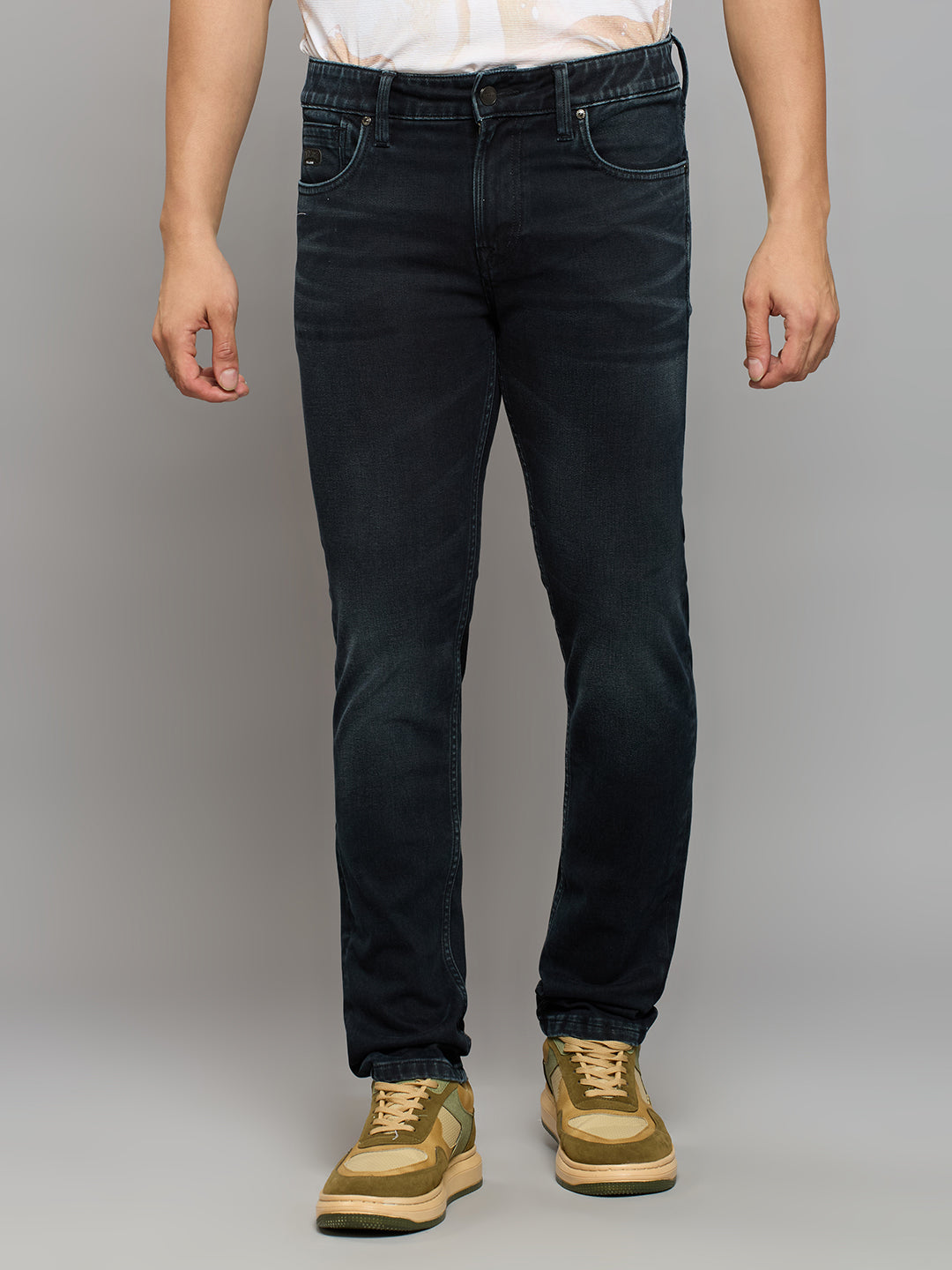 Men's Black Slim Fit Jeans