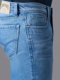 Men's Light Blue Slim Fit Jeans