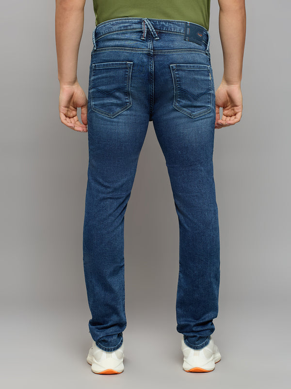 Men's Blue Slim Fit Jeans