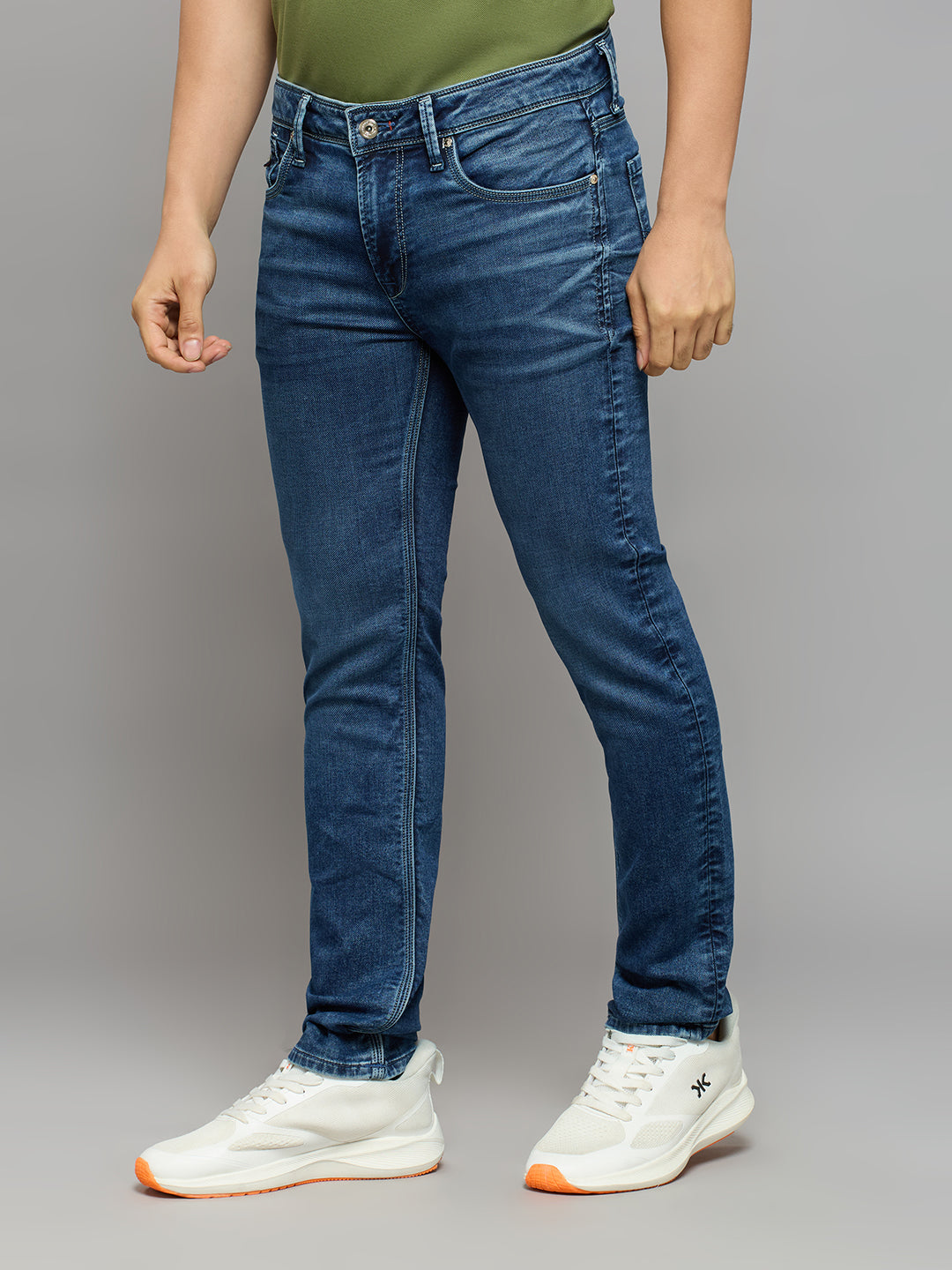 Men's Blue Slim Fit Jeans