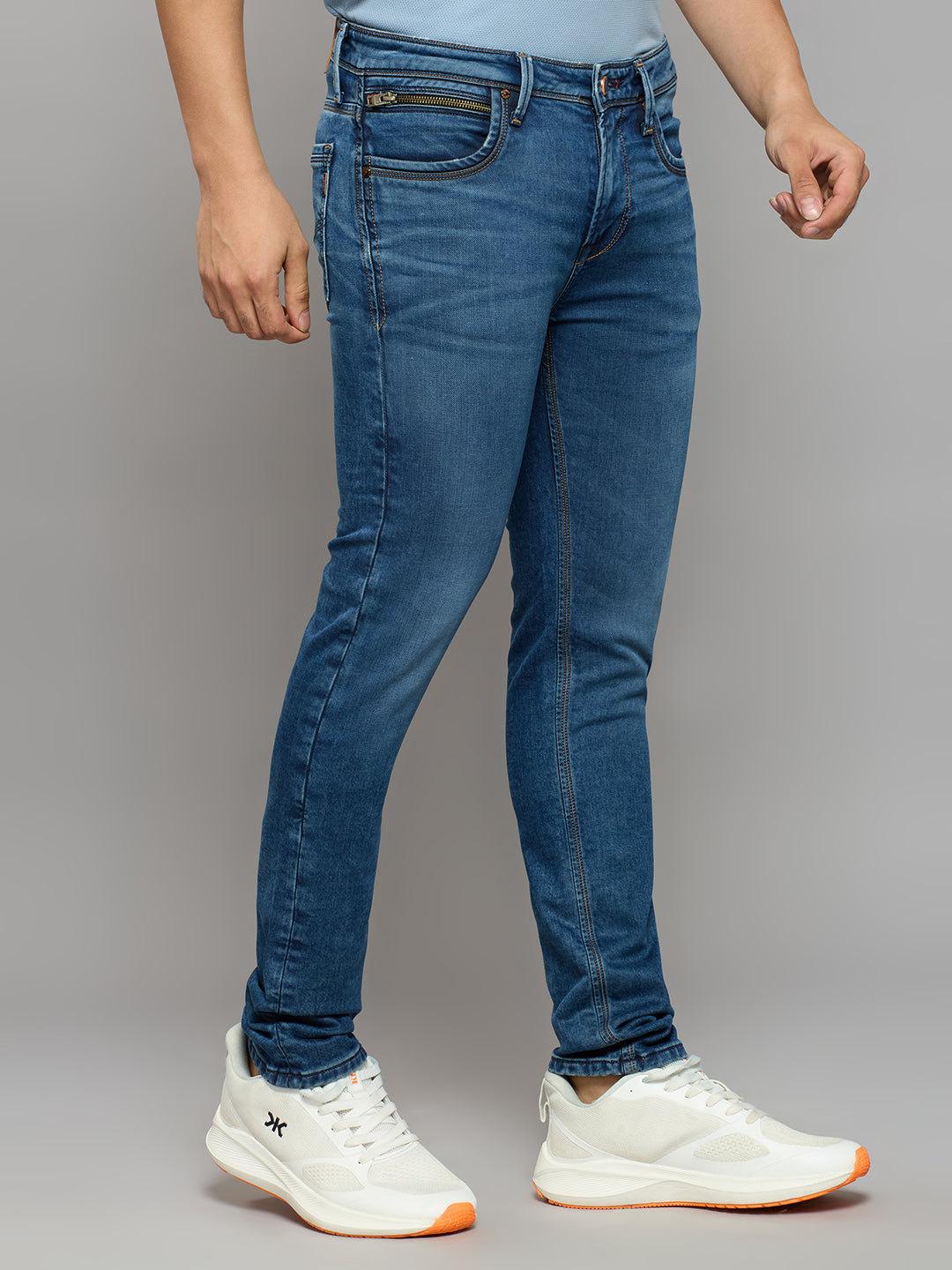 Men's Blue Slim Fit Jeans