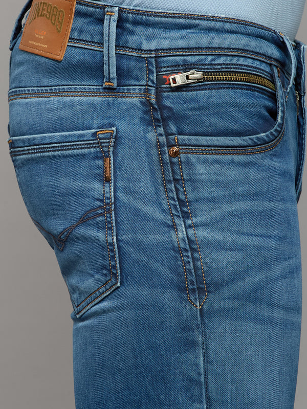Men's Blue Slim Fit Jeans
