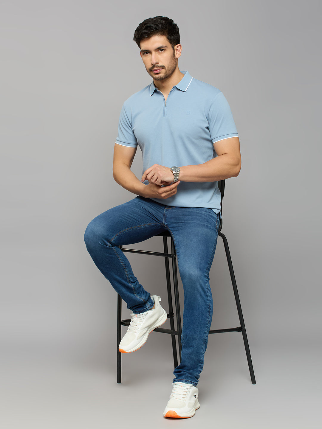 Men's Blue Slim Fit Jeans