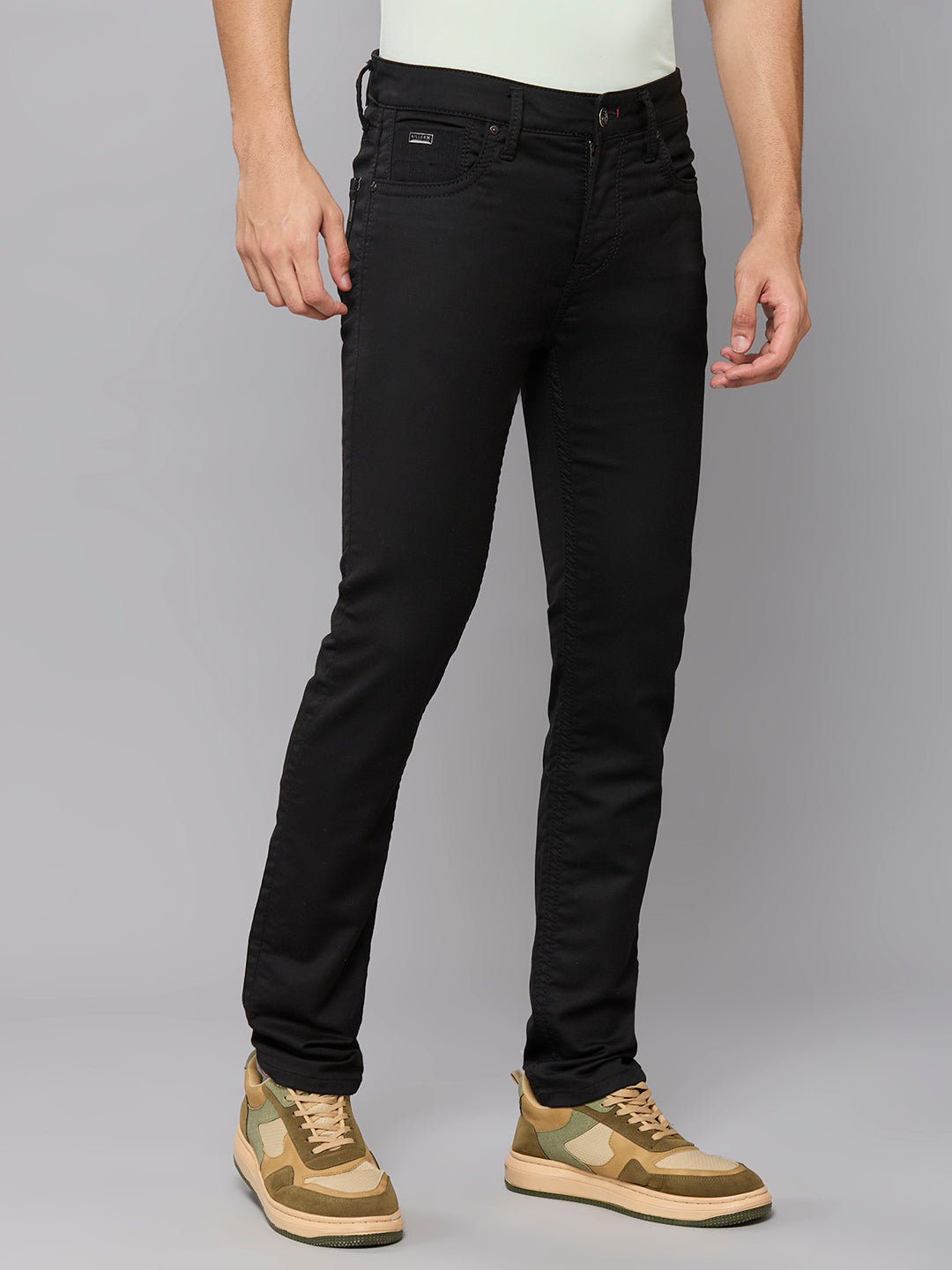 Men's Black Slim Fit Jeans