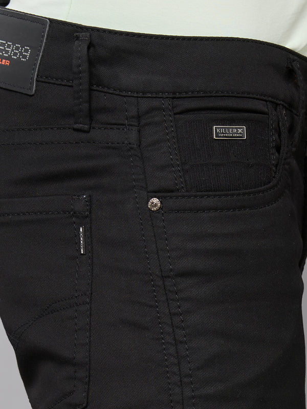 Men's Black Slim Fit Jeans