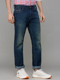 Men's Dark Blue Slim Fit Jeans