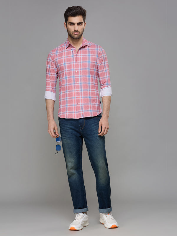 Men's Dark Blue Slim Fit Jeans