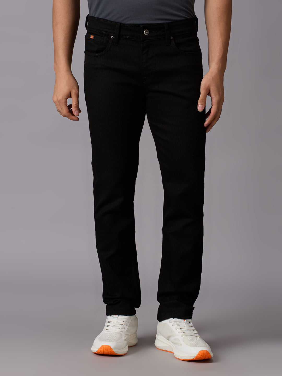 Men's Black Slim Fit Jeans