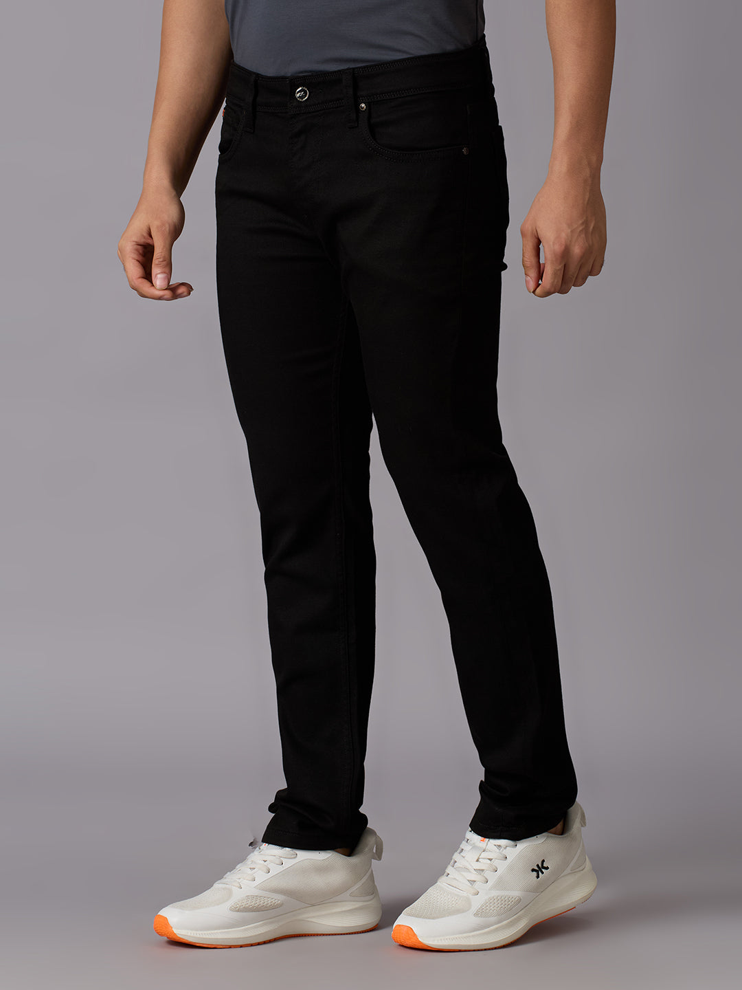 Men's Black Slim Fit Jeans