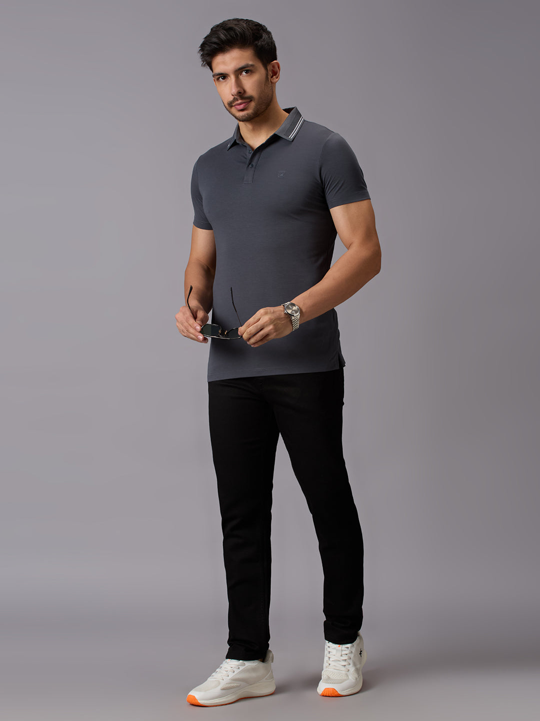 Men's Black Slim Fit Jeans
