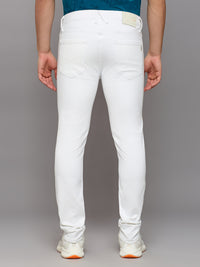 Men's White Slim Fit Jeans