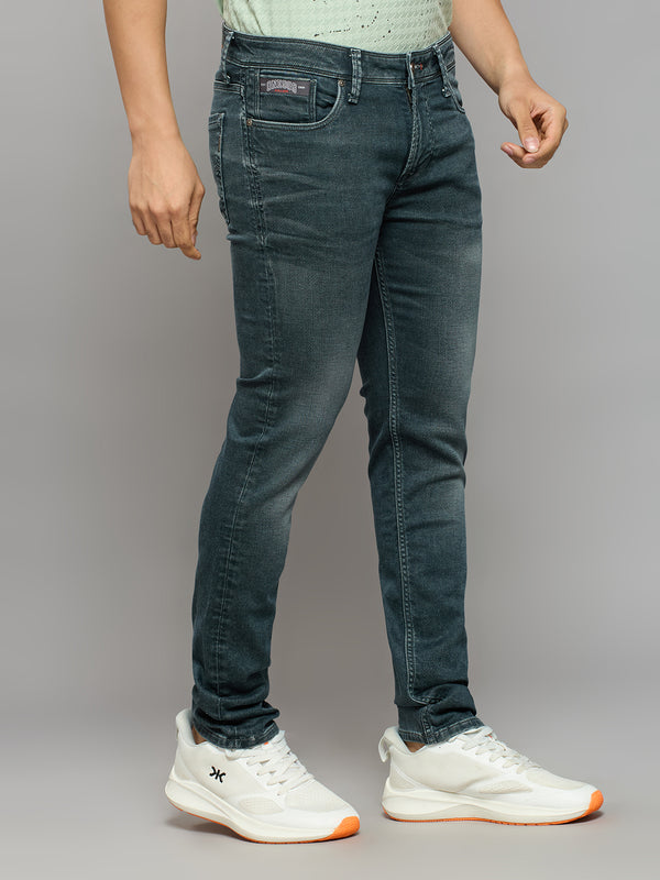 Men's Grey Slim Fit Jeans