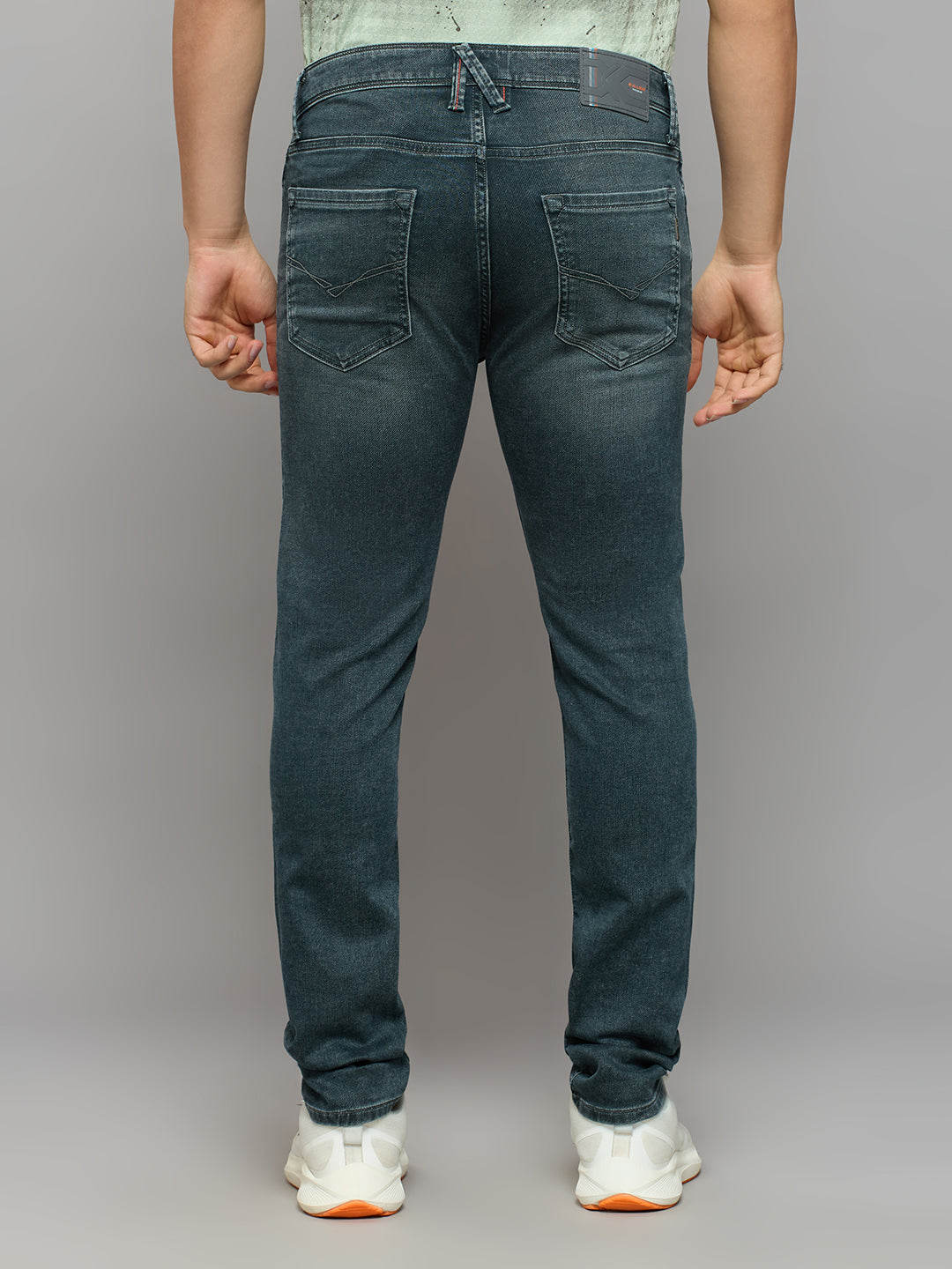 Men's Grey Slim Fit Jeans