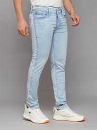 Men's Light Blue Slim Fit Jeans