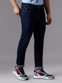 Men's Dark Blue Slim Fit Jeans