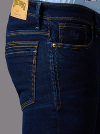 Men's Dark Blue Slim Fit Jeans