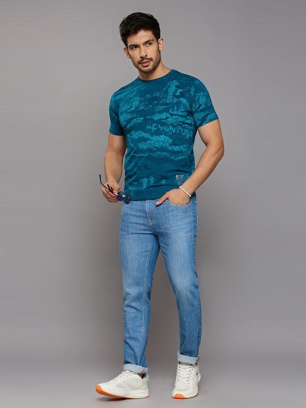 Men's Light Blue Slim Fit Jeans