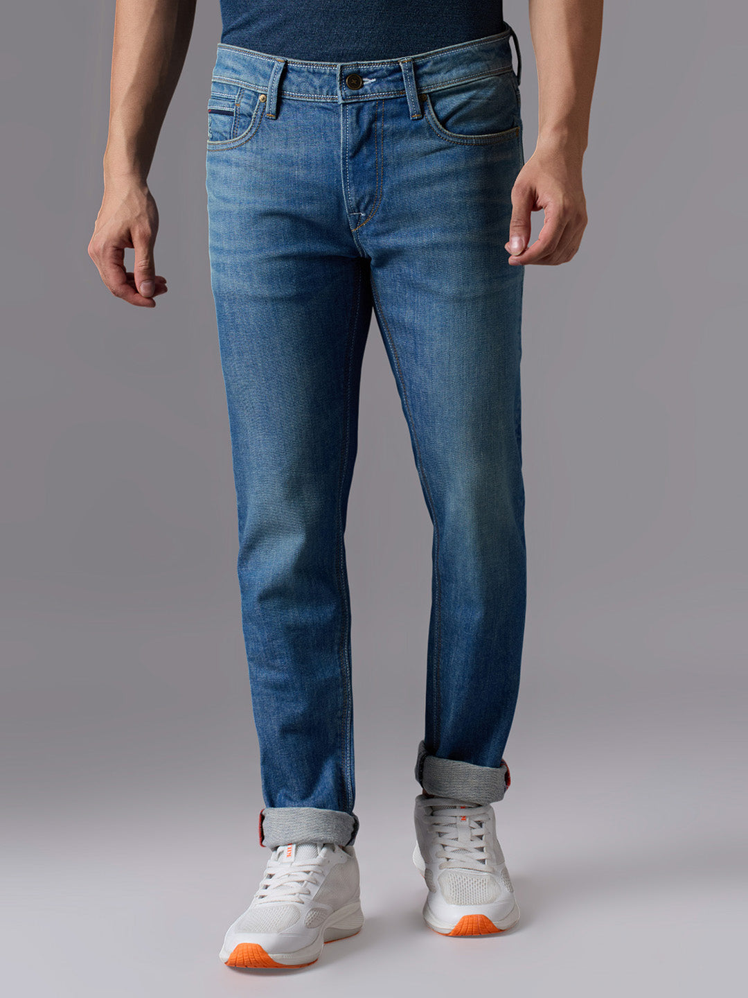 Men's Light Blue Slim Fit Jeans