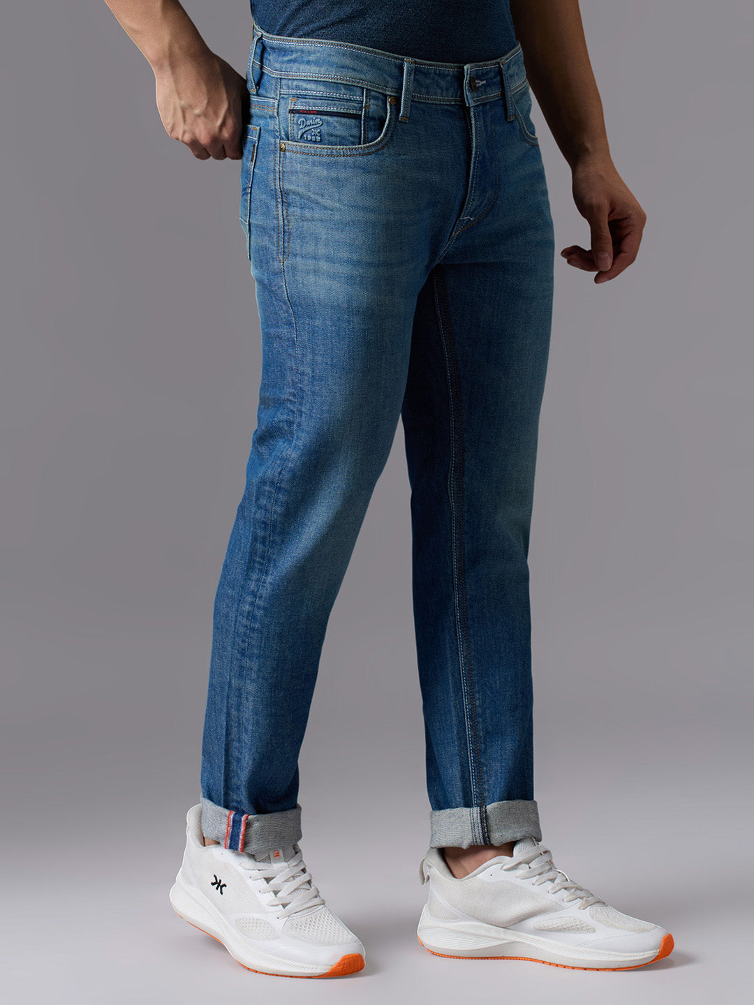 Men's Light Blue Slim Fit Jeans