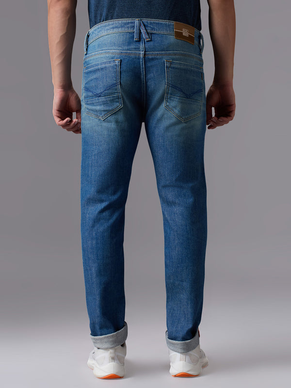 Men's Light Blue Slim Fit Jeans