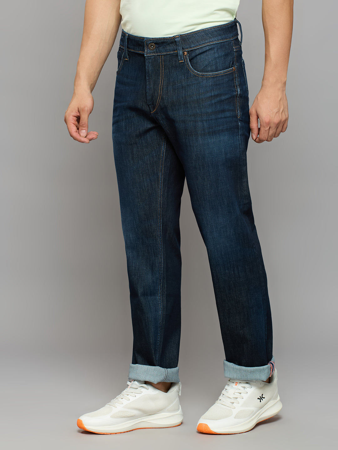 Men's Dark Blue Slim Fit Jeans